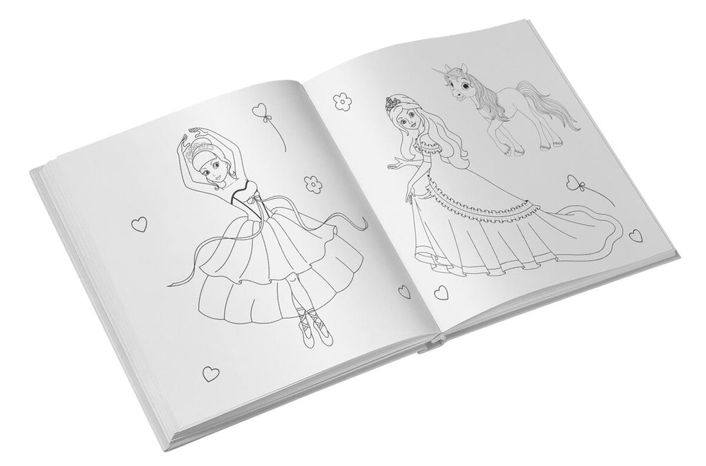 COLOREZ PRINTESE SI BALERINE - DPH (978-606-048-387-8) - Libelula Vesela - Carti