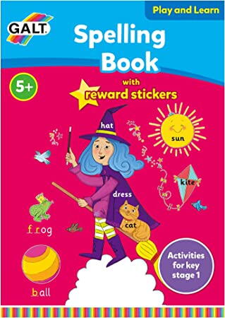 CARTE CU ACTIVITATI SI ABTIBILDURI - ORTOGRAFIE - GALT (L3142D) - Libelula Vesela - Jucarii