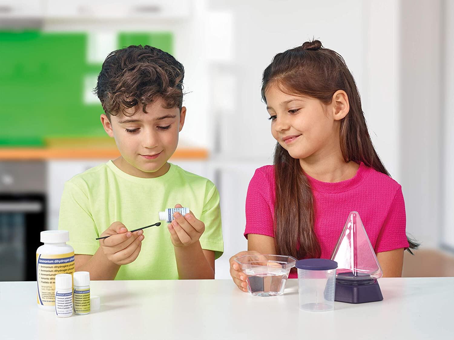 SET EXPERIMENTE - CRISTAL CU LED - BRAINSTORM (E2075) Libelula Vesela Jucarii