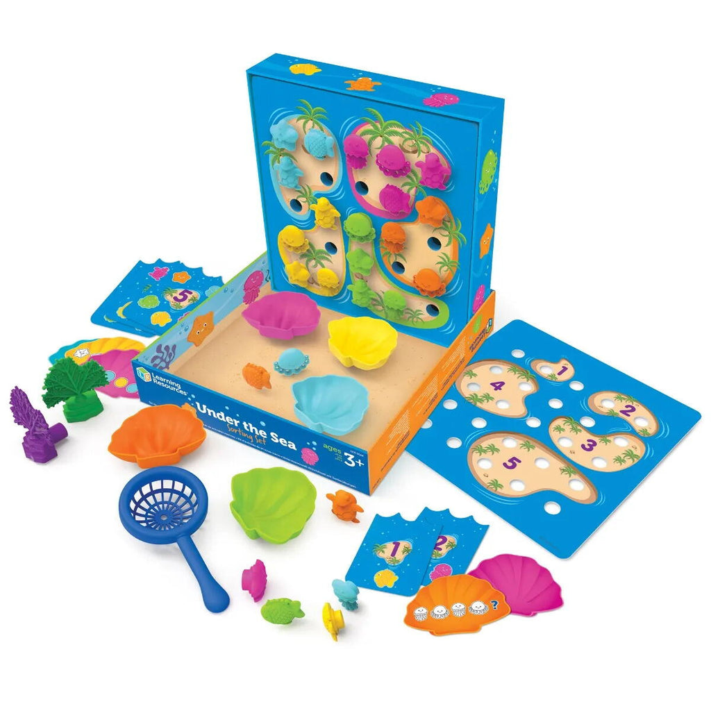 SET SORTAT SI NUMARAT - OCEANUL VESEL - LEARNING RESOURCES (LER5544) - Libelula Vesela - Jucarii