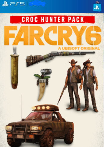 FAR CRY 6 - CROC HUNTER PACK - PLAYSTATION PS5 - PSN - EU - MULTILANGUAGE - Libelula Vesela - Jocuri video