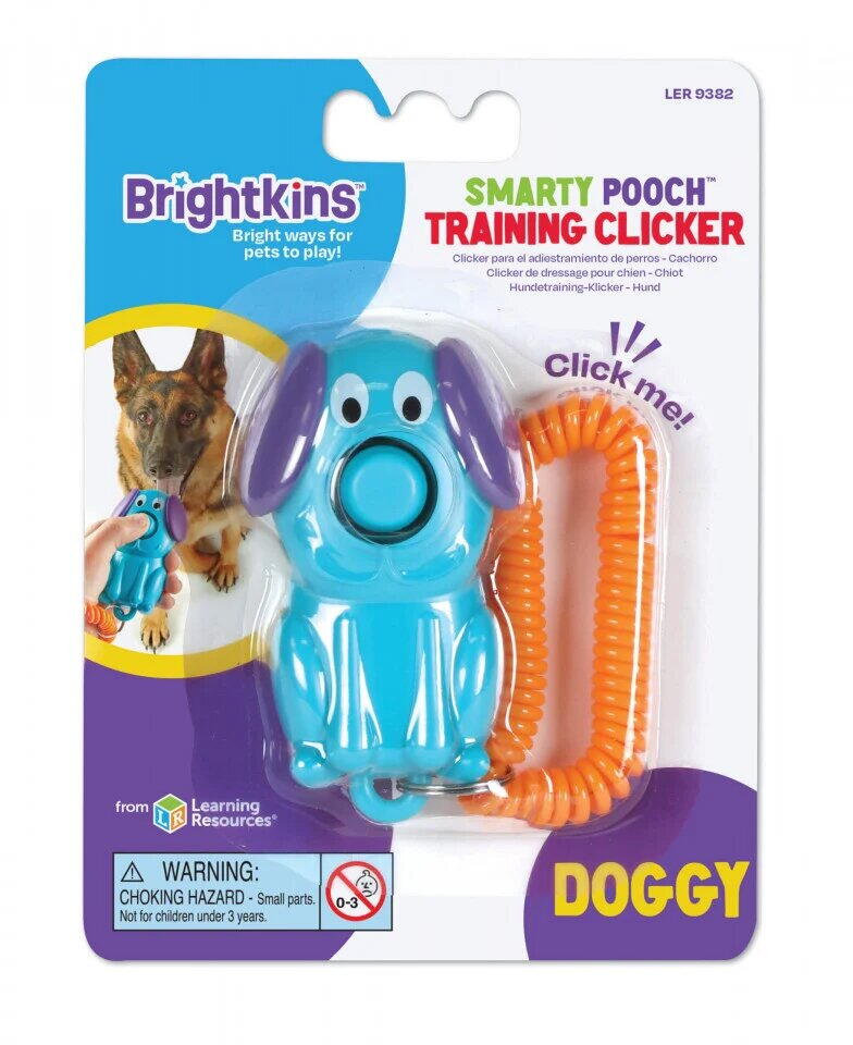 JUCARIE DRESAJ CAINI - CLICKER CATEL VESEL - BRIGHTKINS (LER9382) - Libelula Vesela - Jucarii