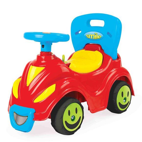 MASINA FARA PEDALE 2 IN 1 - SMILE - DOLU (D8001) - Libelula Vesela - Jucarii