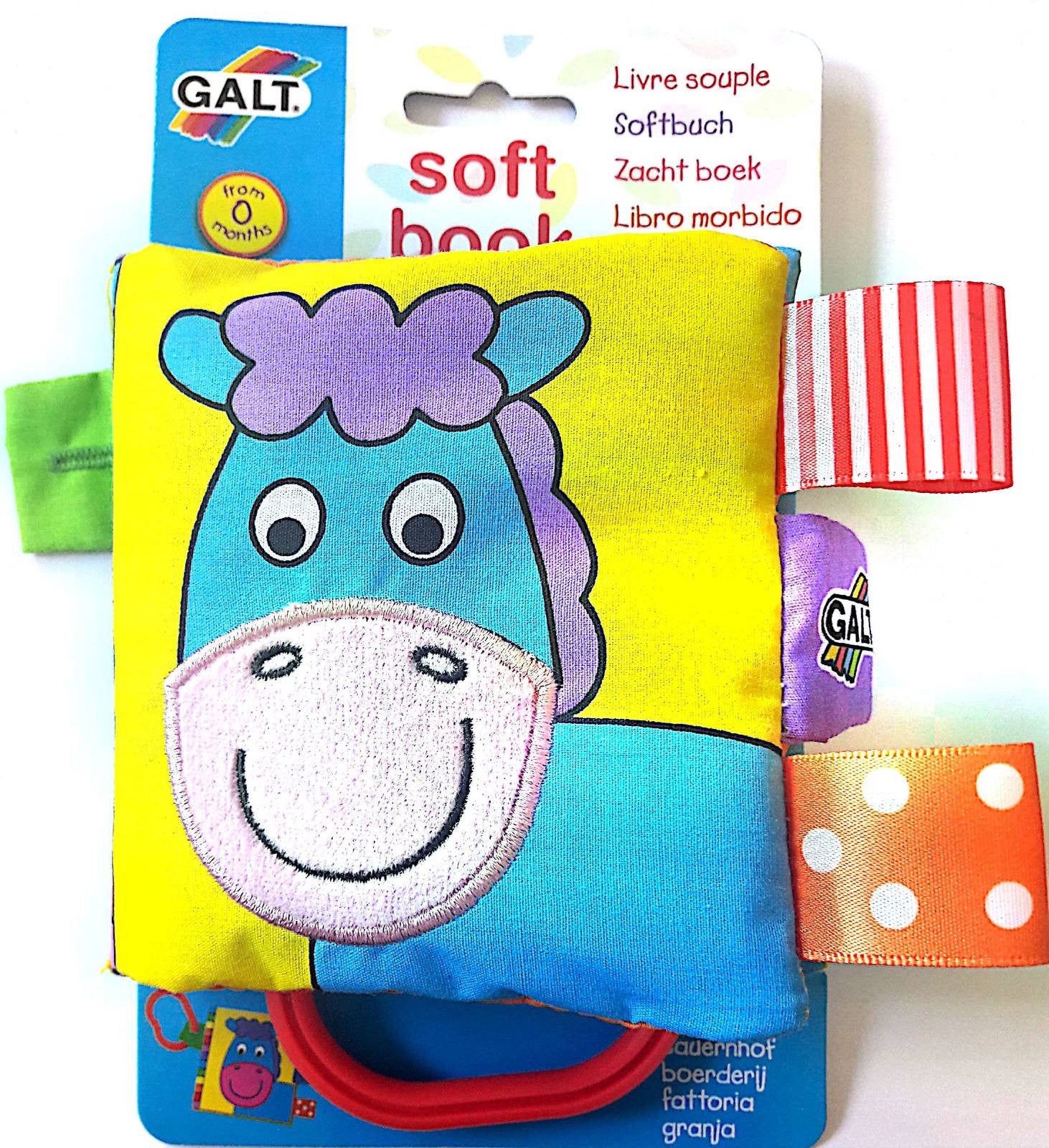 SOFT BOOK: CARTICICA MOALE FARM (1003700) - Libelula Vesela - Jucarii