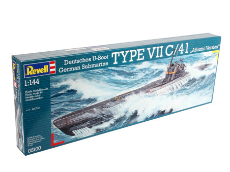 GERMAN SUBMARINE TYPE VII C/41 ATLANTIC VERSION - REVELL (RV5100) - Libelula Vesela - Jucarii