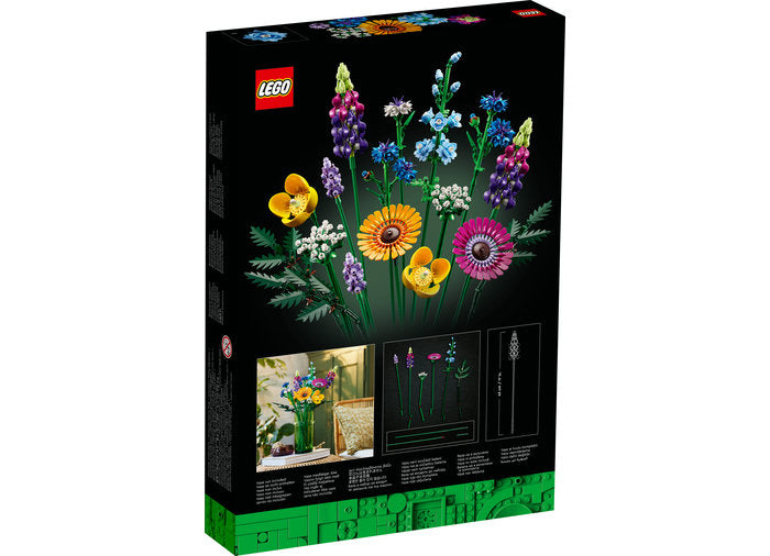 BUCHET DE FLORI DE CAMP - LEGO CREATOR EXPERT - LEGO - 10313 - Libelula Vesela - Jucarii
