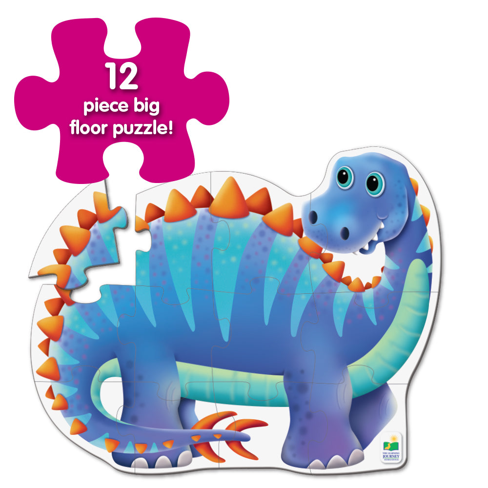 PRIMUL MEU PUZZLE DE PODEA - DINOZAUR - THE LEARNING JOURNEY (TLJ105443) - Libelula Vesela - Jucarii