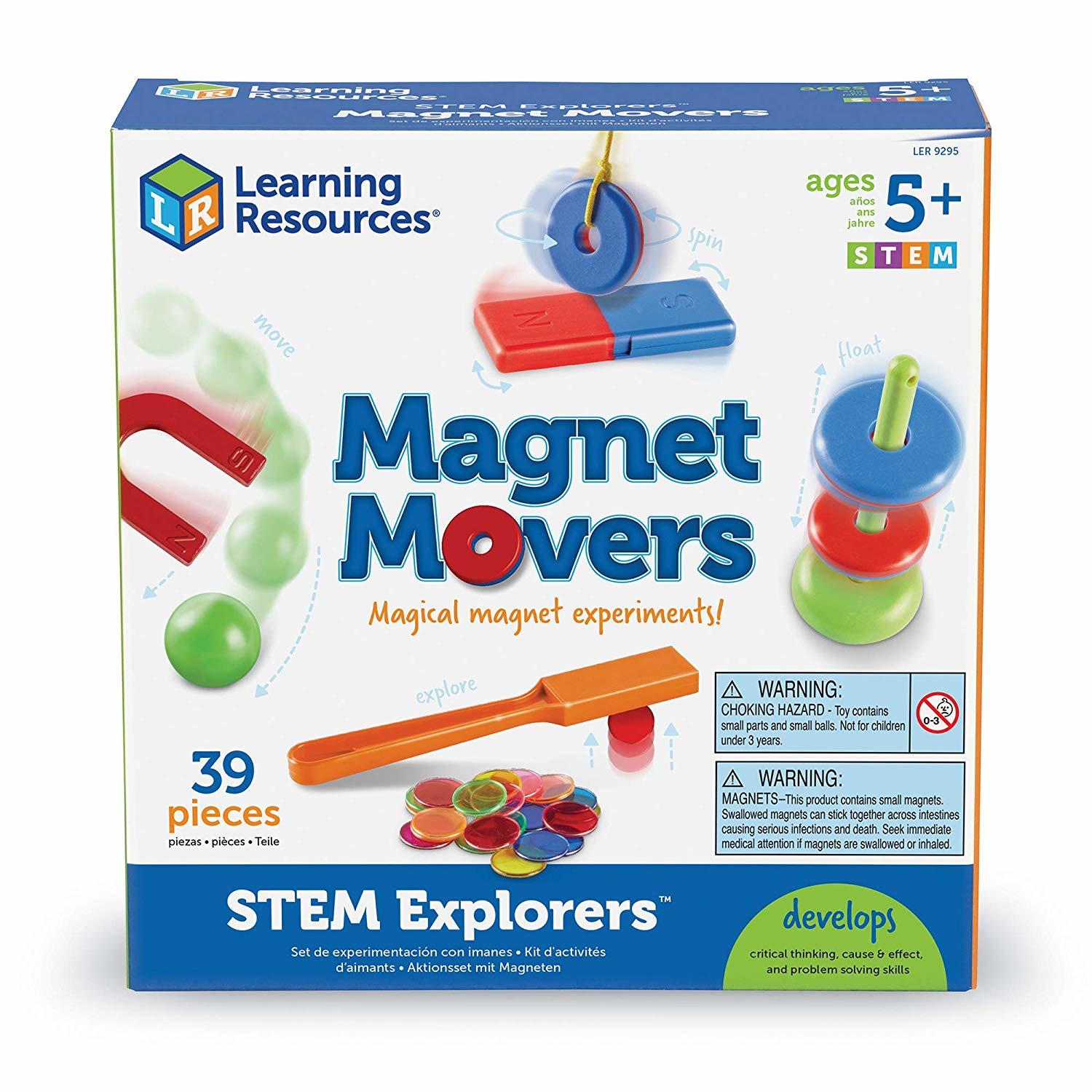 SET STEM - MAGIE CU MAGNETI - LEARNING RESOURCES (LER9295) - Libelula Vesela - Jucarii