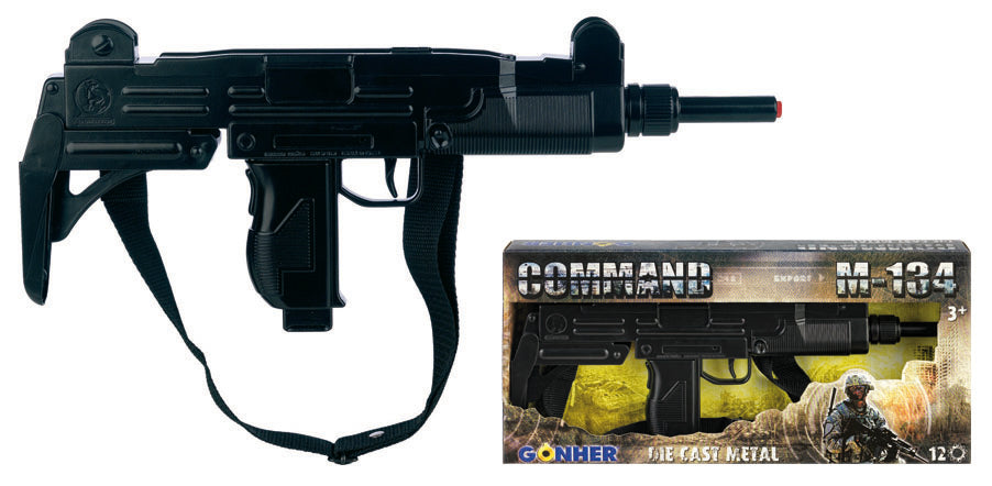 PISTOL MITRALIERA UZI - GONHER (GH134/6) - Libelula Vesela - Jucarii