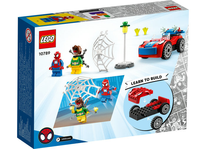 MASINA LUI SPIDER-MAN SI DOC OCK - LEGO MARVEL SUPER HEROES (10789) - Libelula Vesela - Jucarii