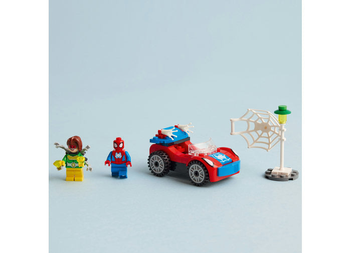 MASINA LUI SPIDER-MAN SI DOC OCK - LEGO MARVEL SUPER HEROES (10789) - Libelula Vesela - Jucarii