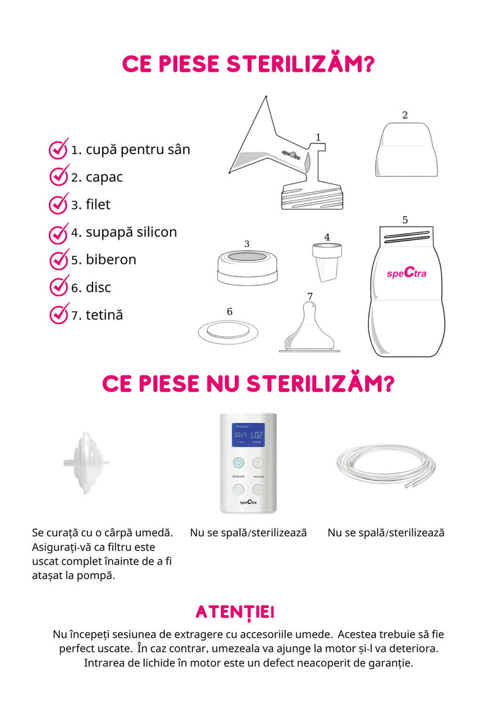 KIT PREMIUM 20 MM (BIBERON+ACCESORII) - SPECTRA (ENAC049) - Libelula Vesela - Puericultura