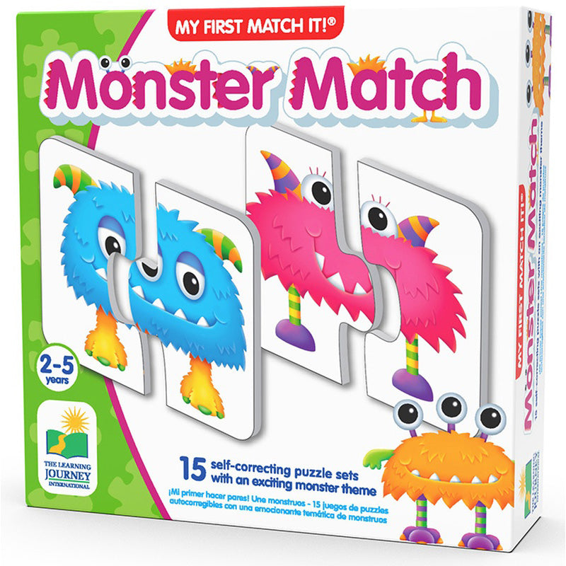 JOC DE POTRIVIRE - MONSTRI - THE LEARNING JOURNEY (TLJ109946) - Libelula Vesela - Jucarii