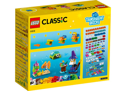 CARAMIZI TRANSPARENTE - LEGO CLASSIC - LEGO (11013) - Libelula Vesela - Jucarii