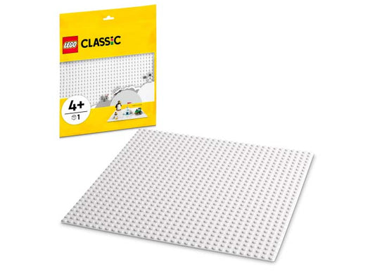 PLACA DE BAZA ALBA - LEGO CLASSIC - LEGO (11026) - Libelula Vesela - Jucarii