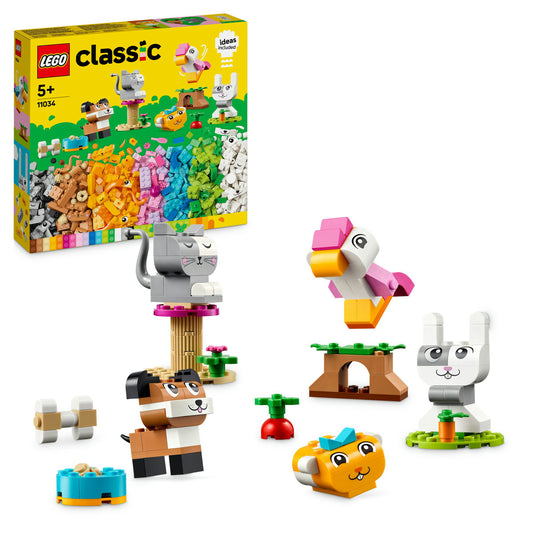 ANIMALE DE COMPANIE CREATIVE - LEGO CLASSIC - LEGO (11034) - Libelula Vesela - Jucarii