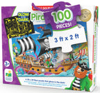 PUZZLE STRALUCESTE IN INTUNERIC - BARCA PIRATILOR - THE LEARNING JOURNEY (TLJ113851) - Libelula Vesela - Jucarii