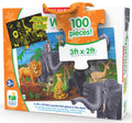 PUZZLE STRALUCESTE IN INTUNERIC - ANIMALE SALBATICE - THE LEARNING JOURNEY (TLJ115237) - Libelula Vesela - Jucarii
