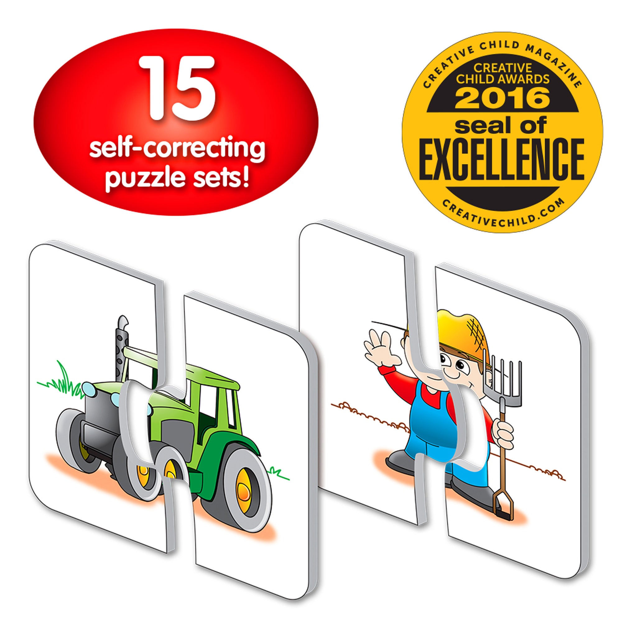 JOC DE POTRIVIRE - LA FERMA - THE LEARNING JOURNEY (TLJ115282) - Libelula Vesela - Jucarii