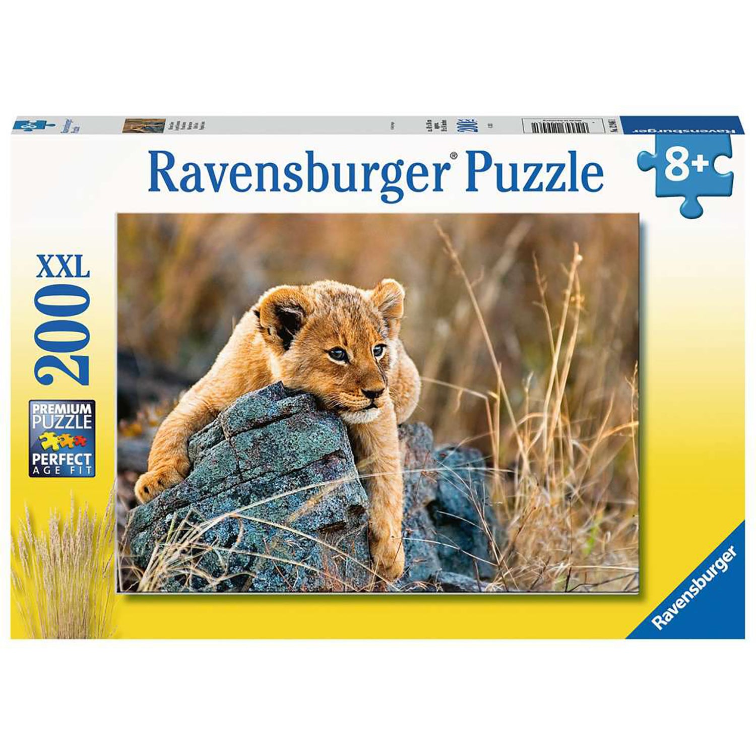PUZZLE MICUL LEU, 200 PIESE - RAVENSBURGER (RVSPC12946) - Libelula Vesela - Jucarii
