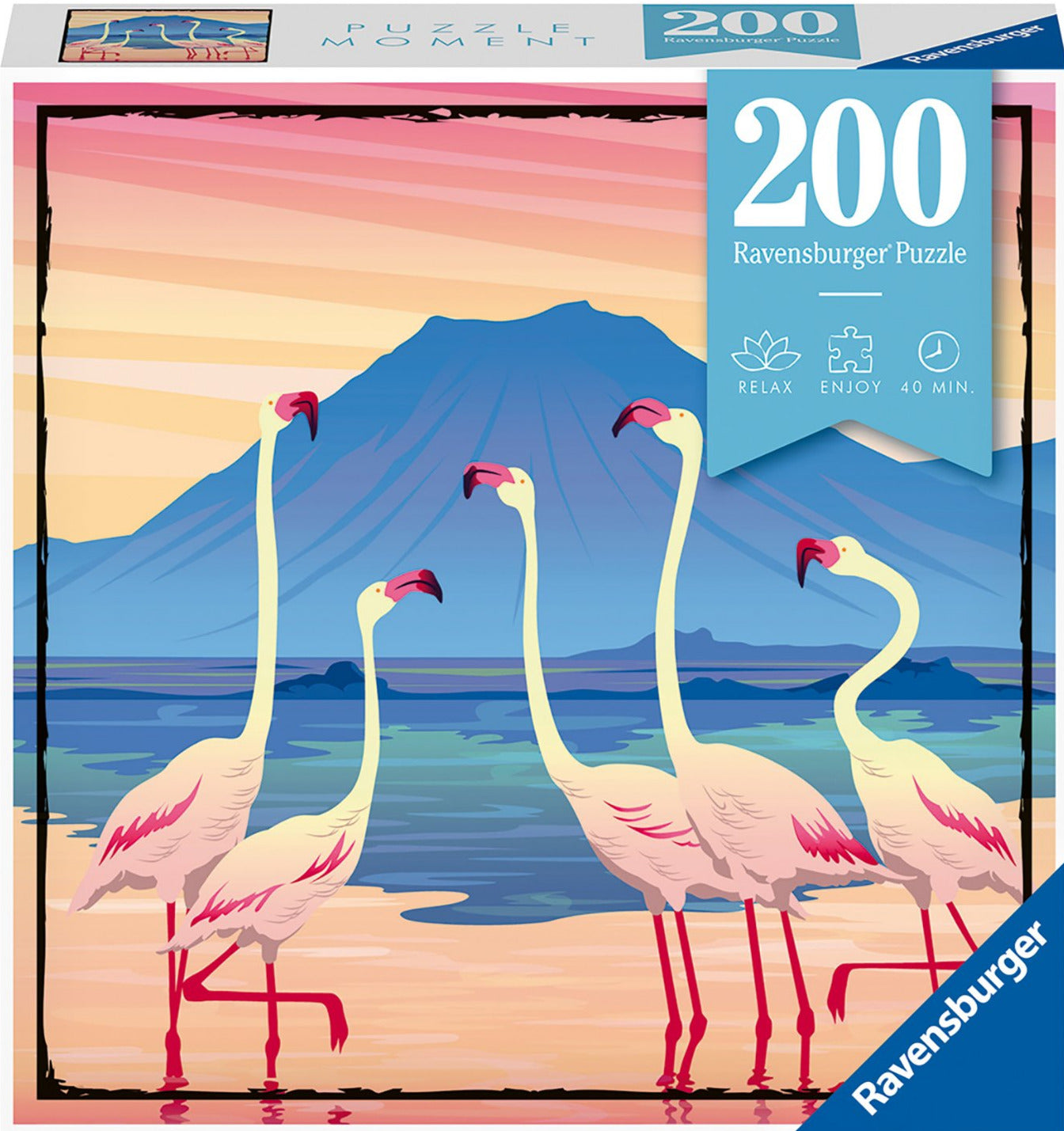 PUZZLE TANZANIA, 200 PIESE - RAVENSBURGER (RVSPA12961) - Libelula Vesela - Jucarii