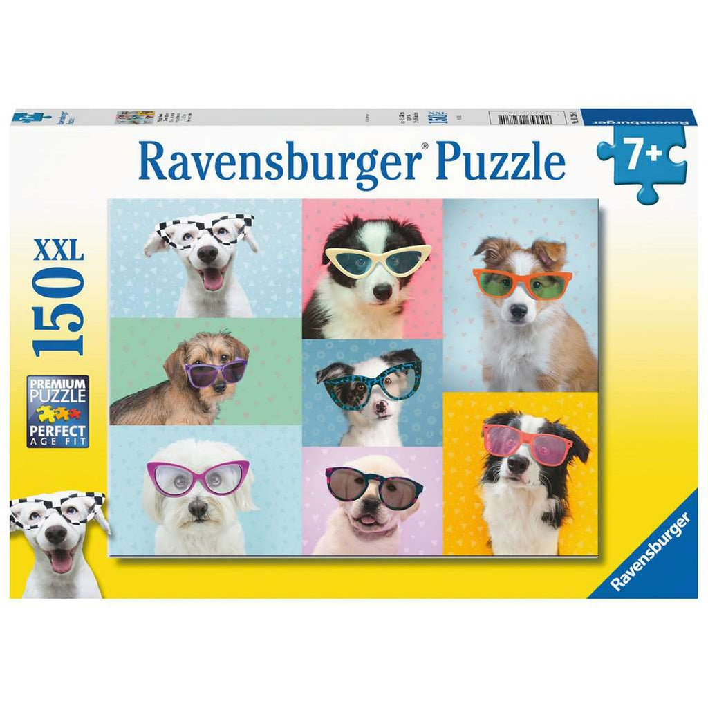 PUZZLE CATEI AMUZANTI, 150 PIESE - RAVENSBURGER (13288) - Libelula Vesela - Jucarii
