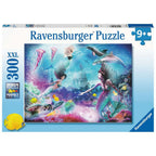 PUZZLE TARAMUL SIRENELOR, 300 PIESE - RAVENSBURGER (13296) - Libelula Vesela - Jucarii
