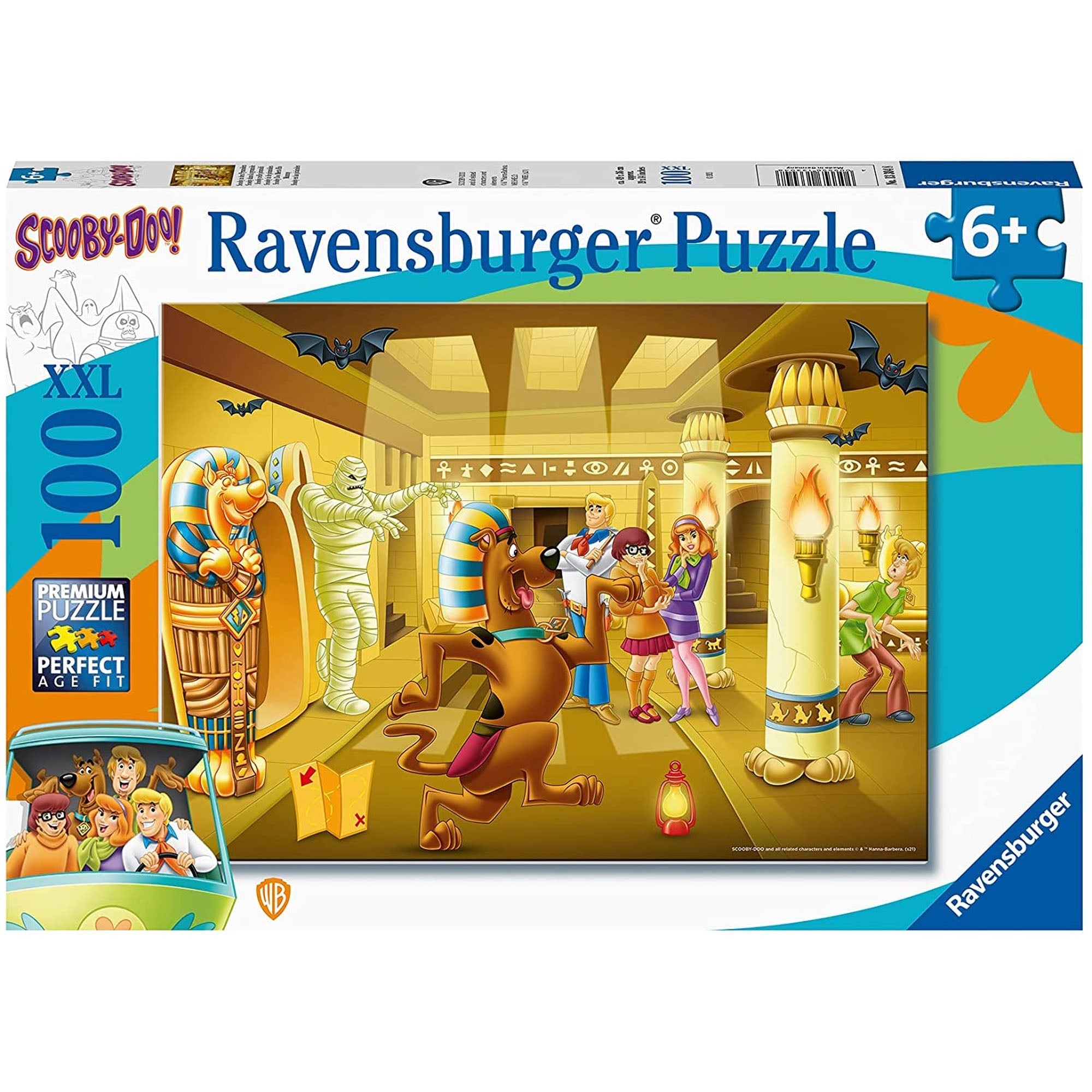 PUZZLE SCOOBY DOO, 100 PIESE - RAVENSBURGER (13304) - Libelula Vesela - Jucarii
