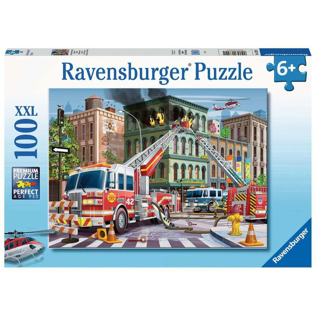 PUZZLE MASINI DE POMIERI, 100 PIESE - RAVENSBURGER (RVSPC13329) - Libelula Vesela - Jucarii