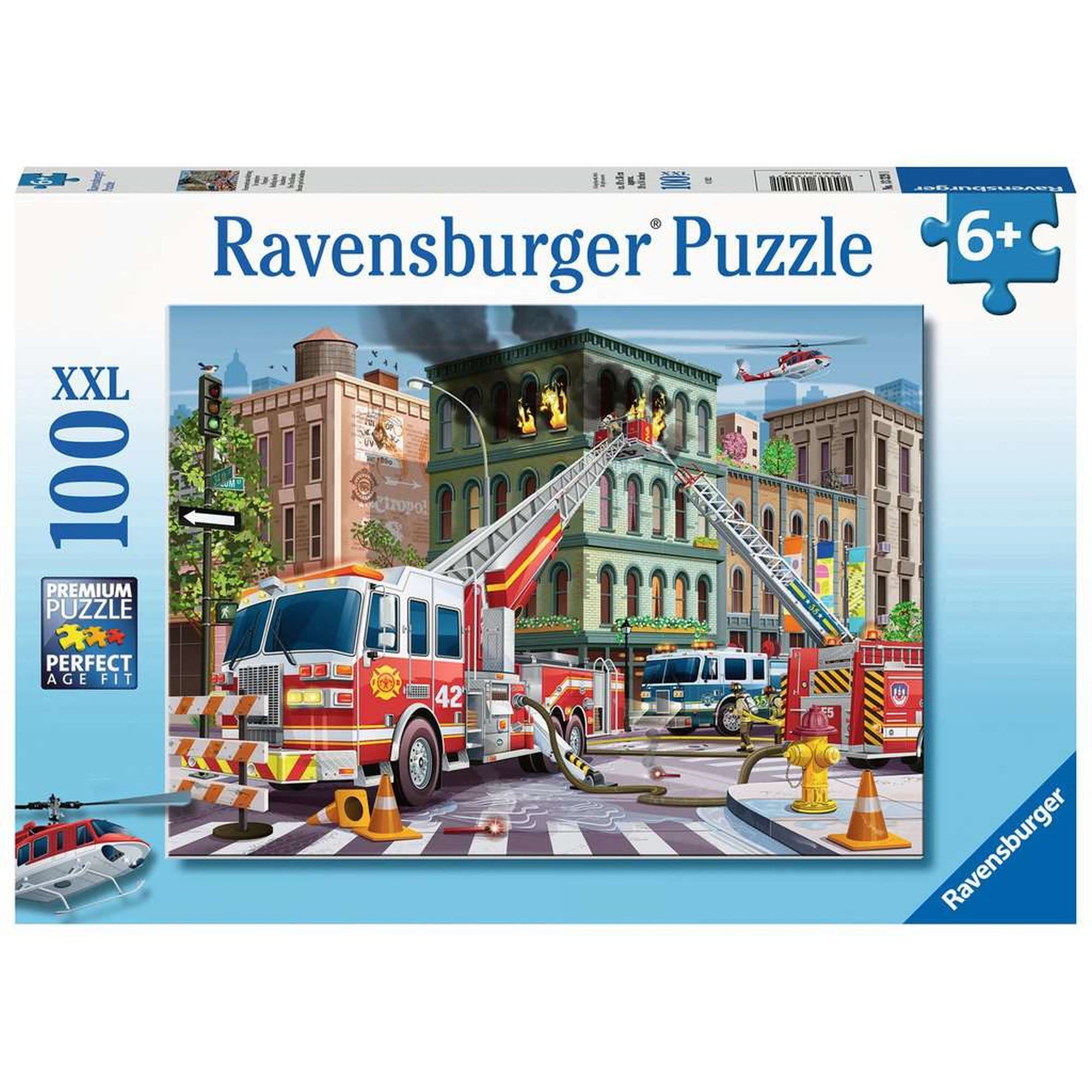 PUZZLE MASINI DE POMIERI, 100 PIESE - RAVENSBURGER (RVSPC13329) - Libelula Vesela - Jucarii