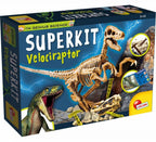 EXPERIMENTELE MICULUI GENIU - KIT PALEONTOLOGIE VELOCIRAPTOR - LISCIANI (L80632) - Libelula Vesela - Jucarii
