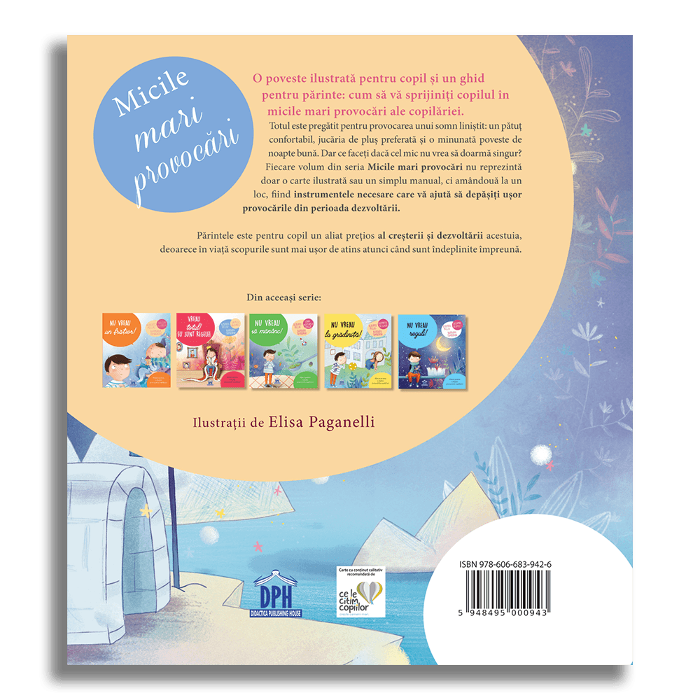 NU VREAU SA DORM SINGUR! - DPH (978-606-683-942-6) - Libelula Vesela - Carti