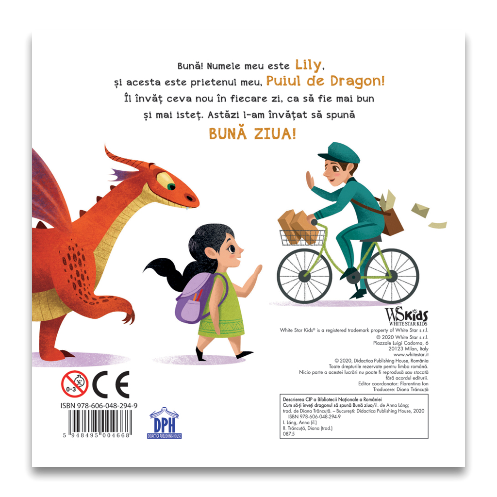 CUM SA-TI INVETI DRAGONUL SA SPUNA BUNA ZIUA - DPH (978-606-048-294-9) - Libelula Vesela - Carti