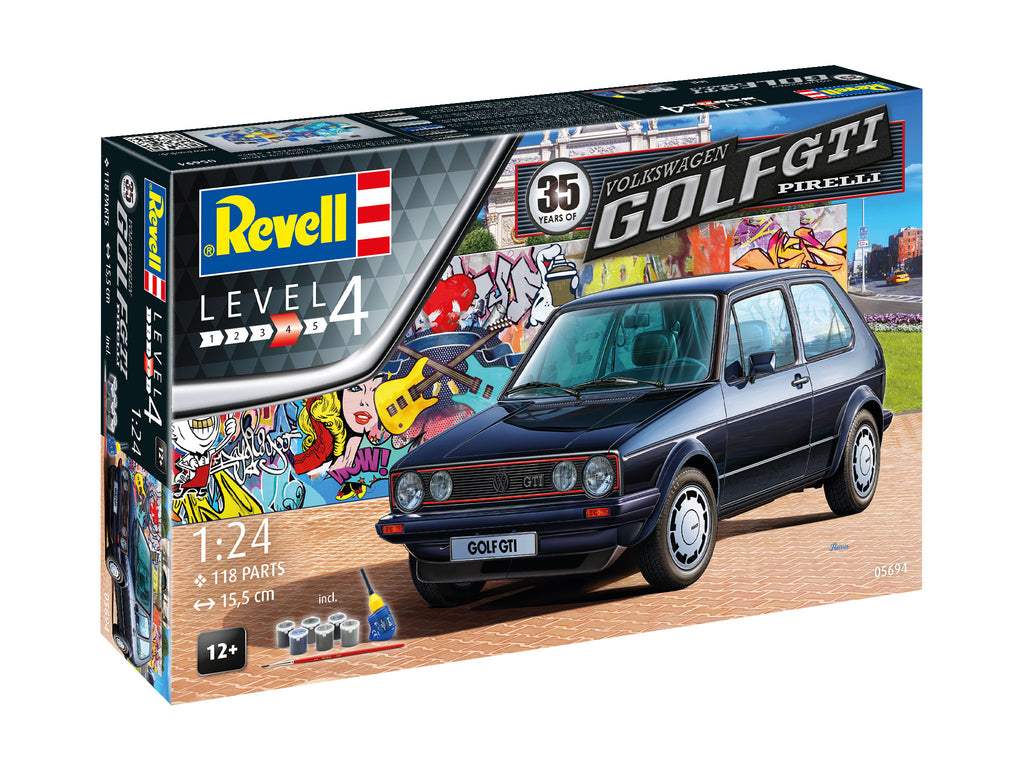 35 YEARS VW GOLF 1 GTI PIRELLI - REVELL (RV5694) - Libelula Vesela - Jucarii