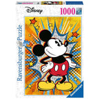 PUZZLE RETRO MICKEY, 1000 PIESE - RAVENSBURGER (RVSPA15391) - Libelula Vesela - Jucarii