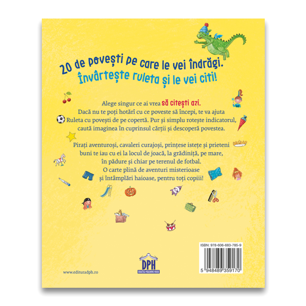 CE CITESC AZI? - RULETA CU POVESTI (CARTE CU ROATA) - DPH (978-606-683-785-9) - Libelula Vesela - Carti