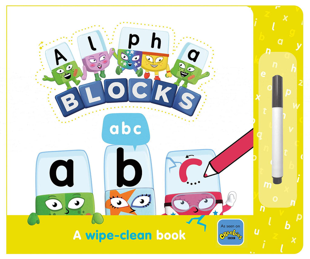 CARTICICA SCRIU SI STERG  ALPHABLOCKS - ABC - ALPHABLOCKS (9781782269564) - Libelula Vesela - Carti