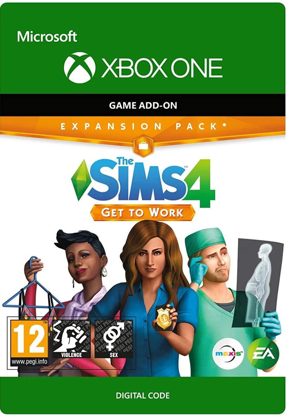 THE SIMS 4: GET TO WORK - EXPANSION PACK - XBOX LIVE - MULTILANGUAGE - EU - XBOX ONE - Libelula Vesela - Jocuri video