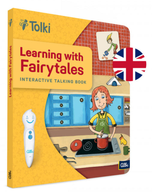 RASPUNDEL ISTETEL, CARTE LEARNING WITH FAIRYTALES - ALBI (LIMBA ENGLEZA) (16578) - Libelula Vesela - Jucarii