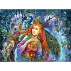 PUZZLE ZANA, 500 PIESE + STICKERE - RAVENSBURGER (RVSPA16594) - Libelula Vesela - Jucarii