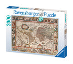 PUZZLE HARTA LUMII 1650, 2000 PIESE - RAVENSBURGER (RVSPA16633) - Libelula Vesela - Jucarii