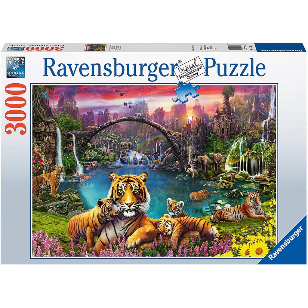 PUZZLE SALBATICIE, 3000 PIESE - RAVENSBURGER (RVSPA16719) - Libelula Vesela - Jucarii