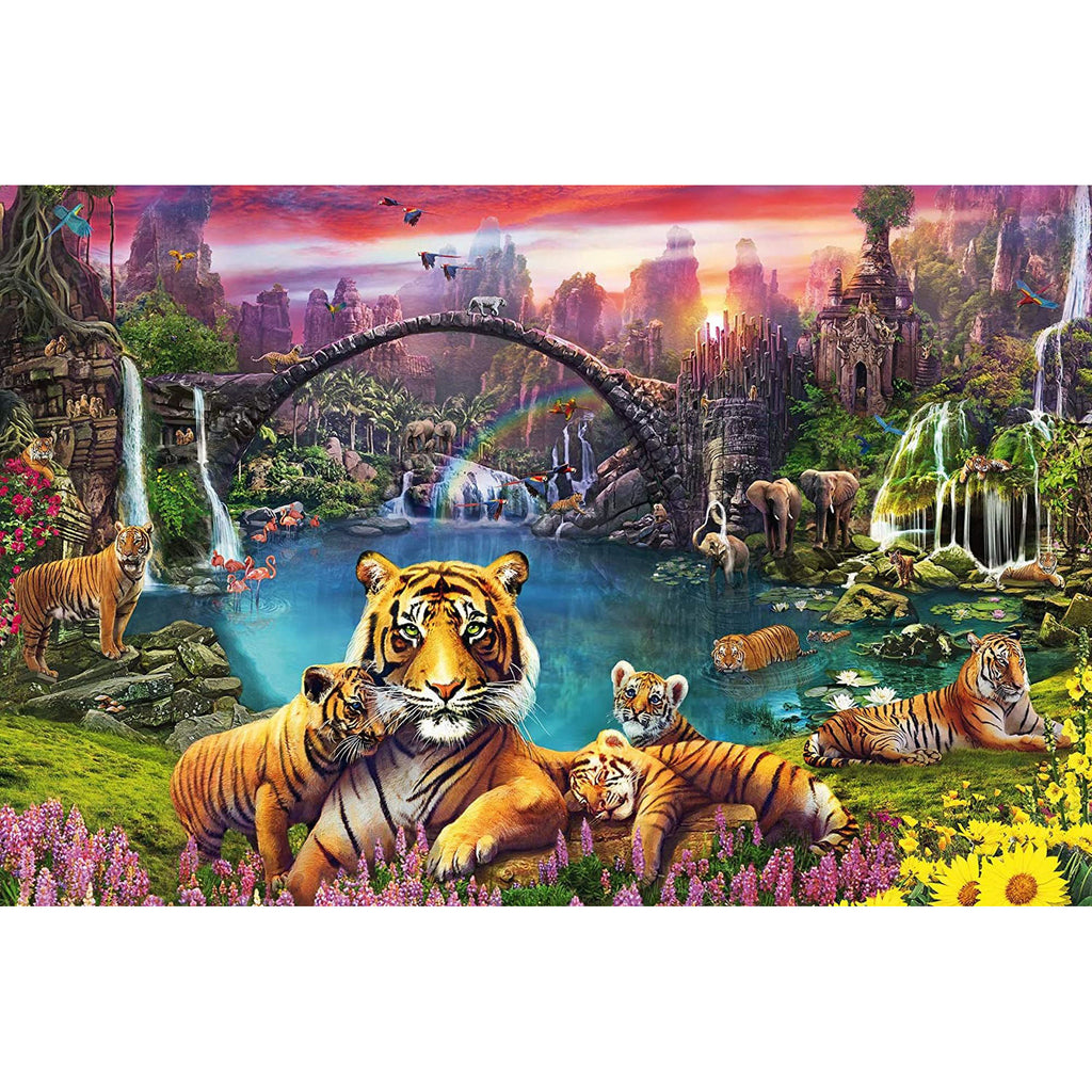 PUZZLE SALBATICIE, 3000 PIESE - RAVENSBURGER (RVSPA16719) - Libelula Vesela - Jucarii