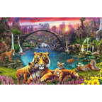 PUZZLE SALBATICIE, 3000 PIESE - RAVENSBURGER (RVSPA16719) - Libelula Vesela - Jucarii