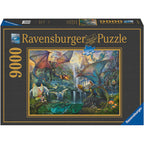 PUZZLE DRAGONI LA LUPTA, 9000 PIESE - RAVENSBURGER (RVSPA16721) - Libelula Vesela - Jucarii