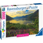 PUZZLE FIORD NORVEGIA, 1000 PIESE - RAVENSBURGER (RVSPA16743) - Libelula Vesela - Jucarii