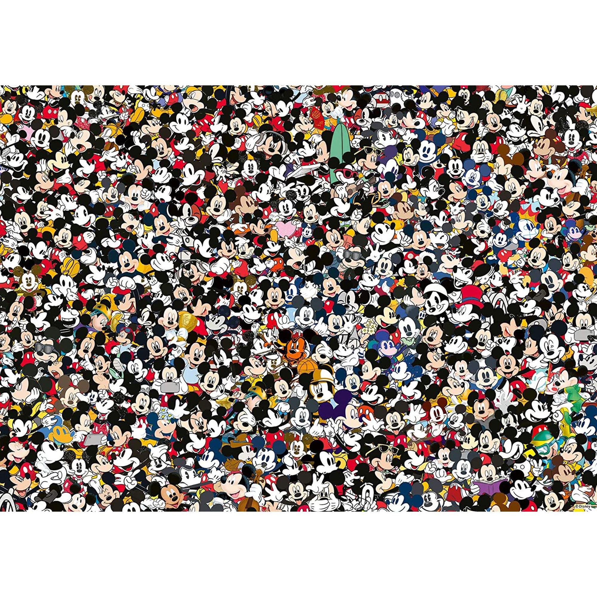 PUZZLE PROVOCARE MICKEY SI PRIETENII, 1000 PIESE - RAVENSBURGER (RVSPA16744) - Libelula Vesela - Jucarii