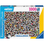 PUZZLE PROVOCARE MICKEY SI PRIETENII, 1000 PIESE - RAVENSBURGER (RVSPA16744) - Libelula Vesela - Jucarii