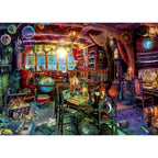 PUZZLE VIATA DE PIRAT, 1000 PIESE - RAVENSBURGER (RVSPA16755) - Libelula Vesela - Jucarii