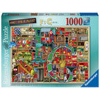 PUZZLE ALFABET COLIN THOMPSON, 1000 PIESE - RAVENSBURGER (RVSPA16761) - Libelula Vesela - Jucarii